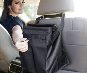 Garbage bins for vehicles