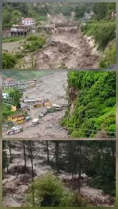 Multiple cloudbursts