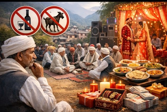 Liquor ban wedding Giripar