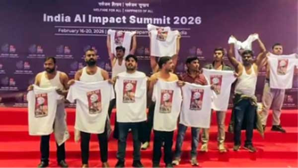 Nigam Bhandari anticipatory bail AI Summit protest