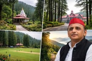 Akhilesh Yadav Himachal visit Chail memories