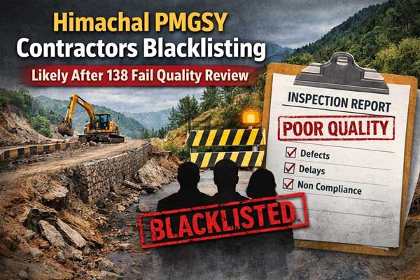 Himachal PMGSY contractors blacklisting