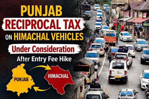 Punjab reciprocal tax on Himachal vehicles
