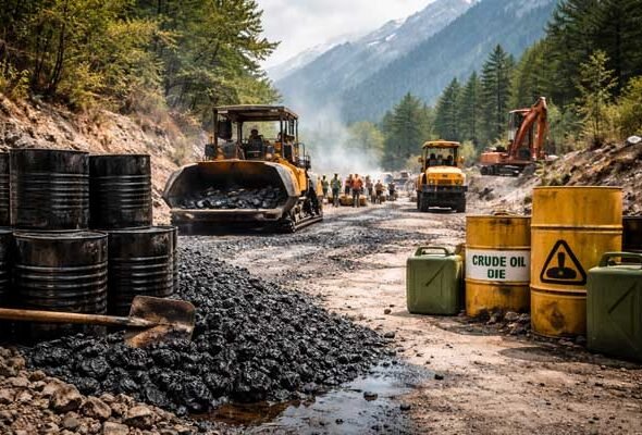 Himachal Road Projects under stress