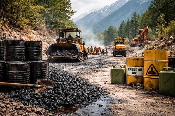 Himachal Road Projects under stress