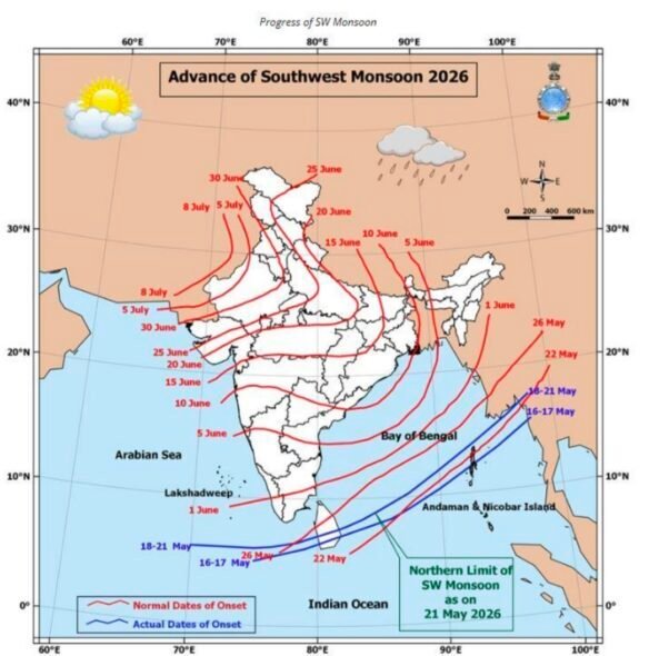 IMD signals relief from intense heatwave, forecasts early monsoon onset