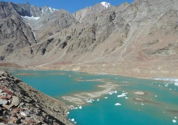 Expanding Ghepan lake poses major threat to Sissu & 34 settlements in Lahaul-Spiti: Study