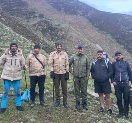 Two trekkers rescued after overnight search near Ghepan Lake in Lahaul- Spiti