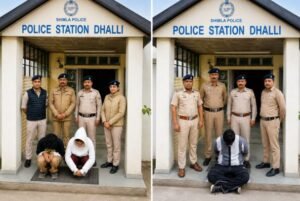 Shimla Police bust Interstate drug cartel, nab 3 involved in Chitta & Meth haul