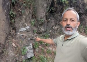 Geologist discovers rare palm fossil near Army Cantonment in Dharamshala