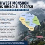 Southwest Monsoon enters Himachal, likely to cover entire State in next 2-3 days